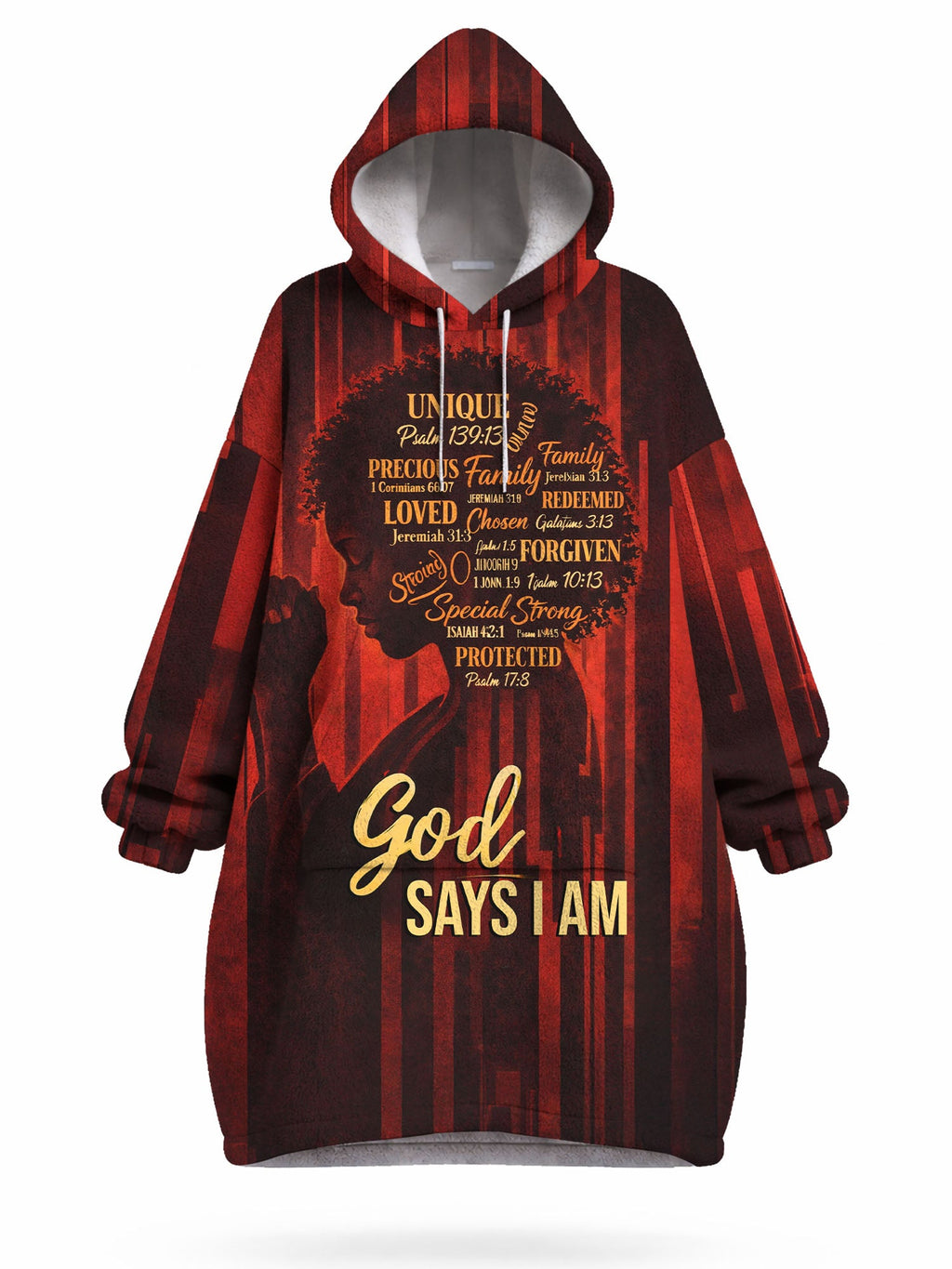 'Asante' Blanket Hoodie