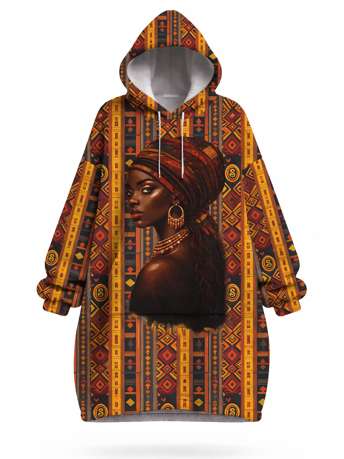 Melanin Radiance Blanket Hoodie