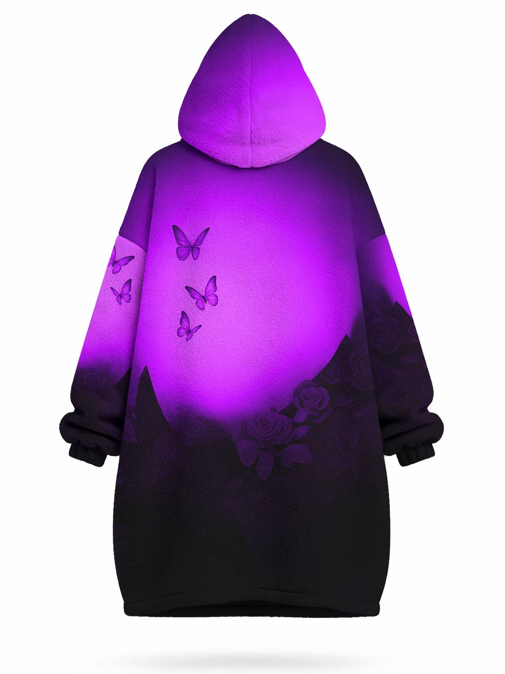 'Selah' Purple Blanket Hoodie