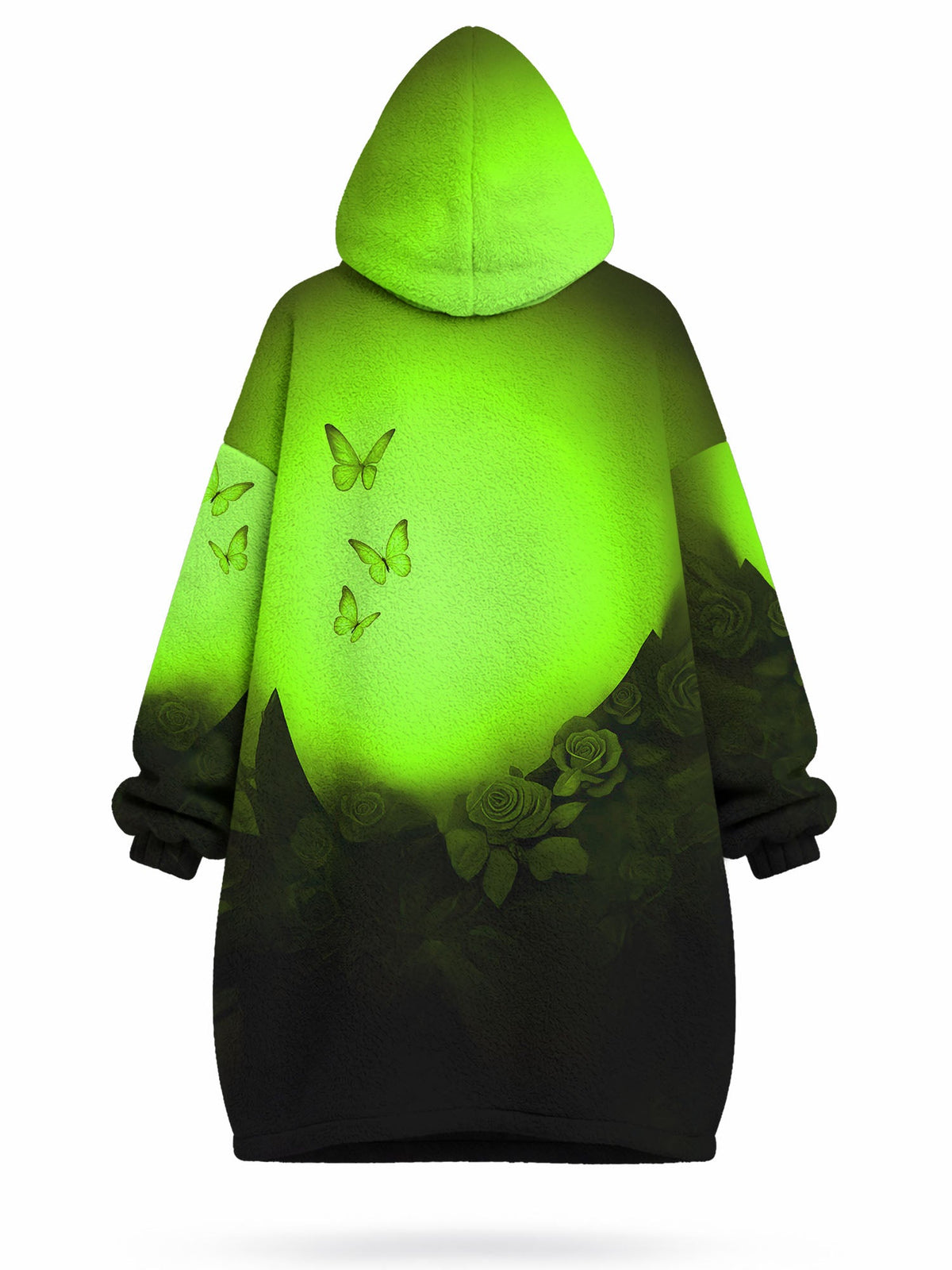 'Selah' Green Blanket Hoodie
