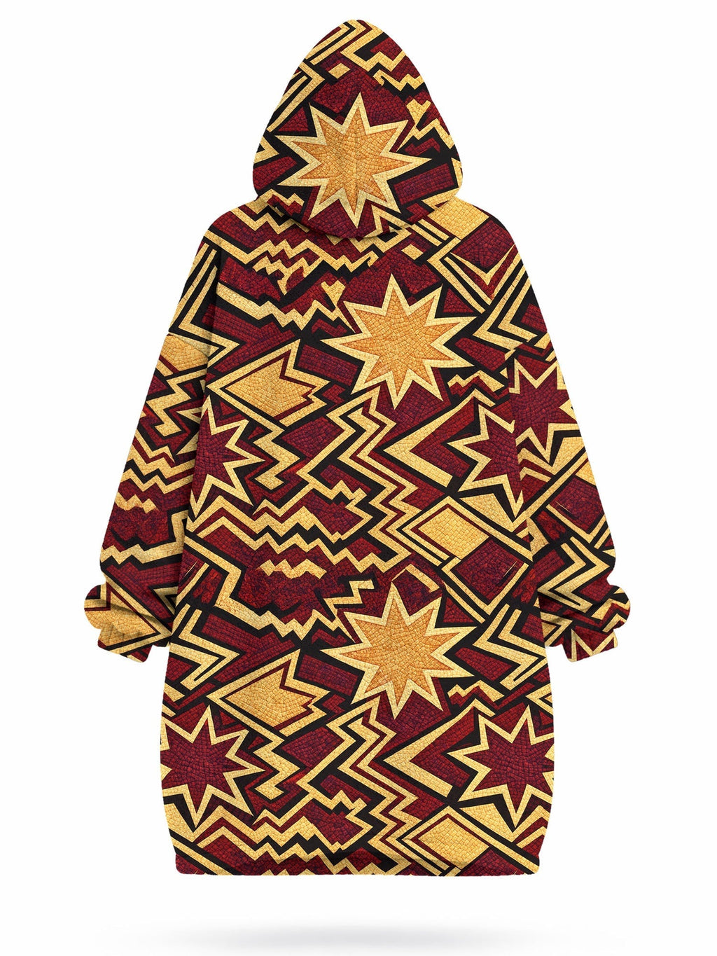 Burgundy Sheba Blanket Hoodie