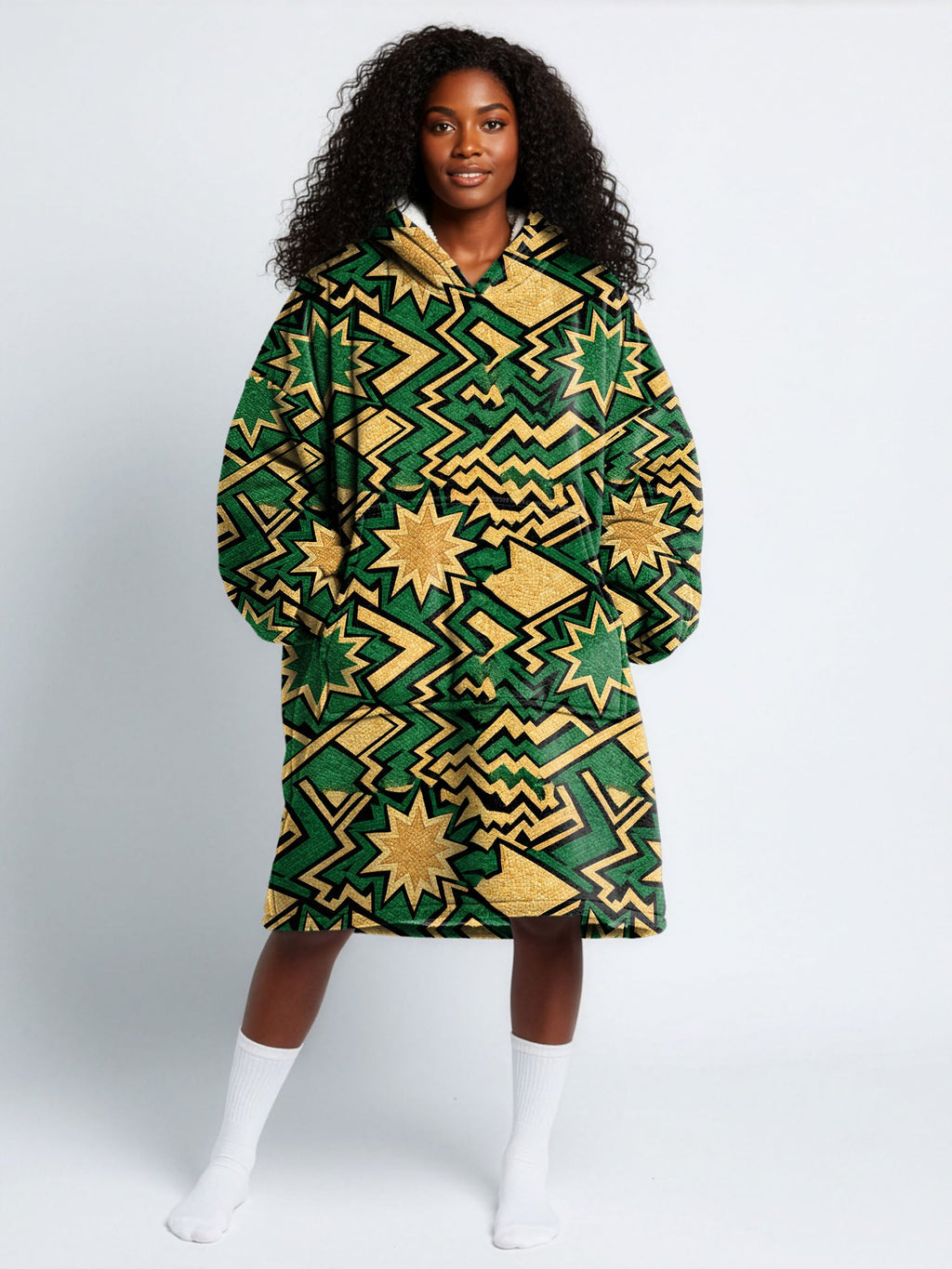 Emerald Sheba Blanket Hoodie