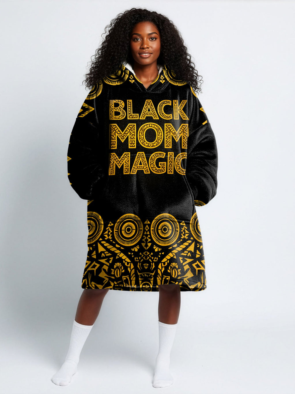 'Mamafo' Blanket Hoodie