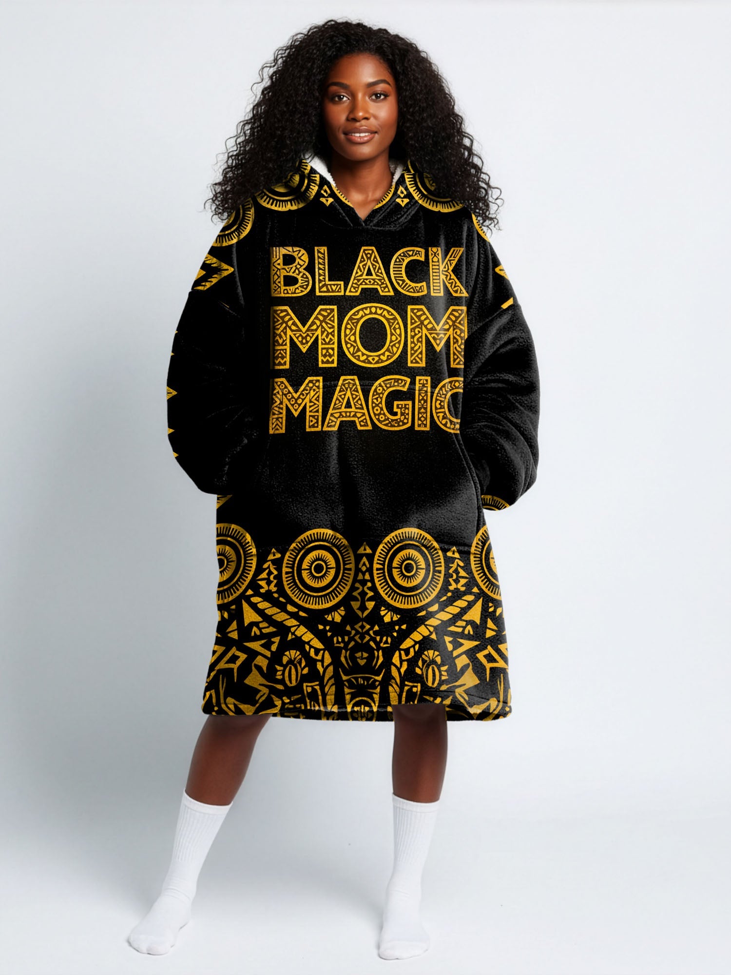 'Mamafo' Blanket Hoodie