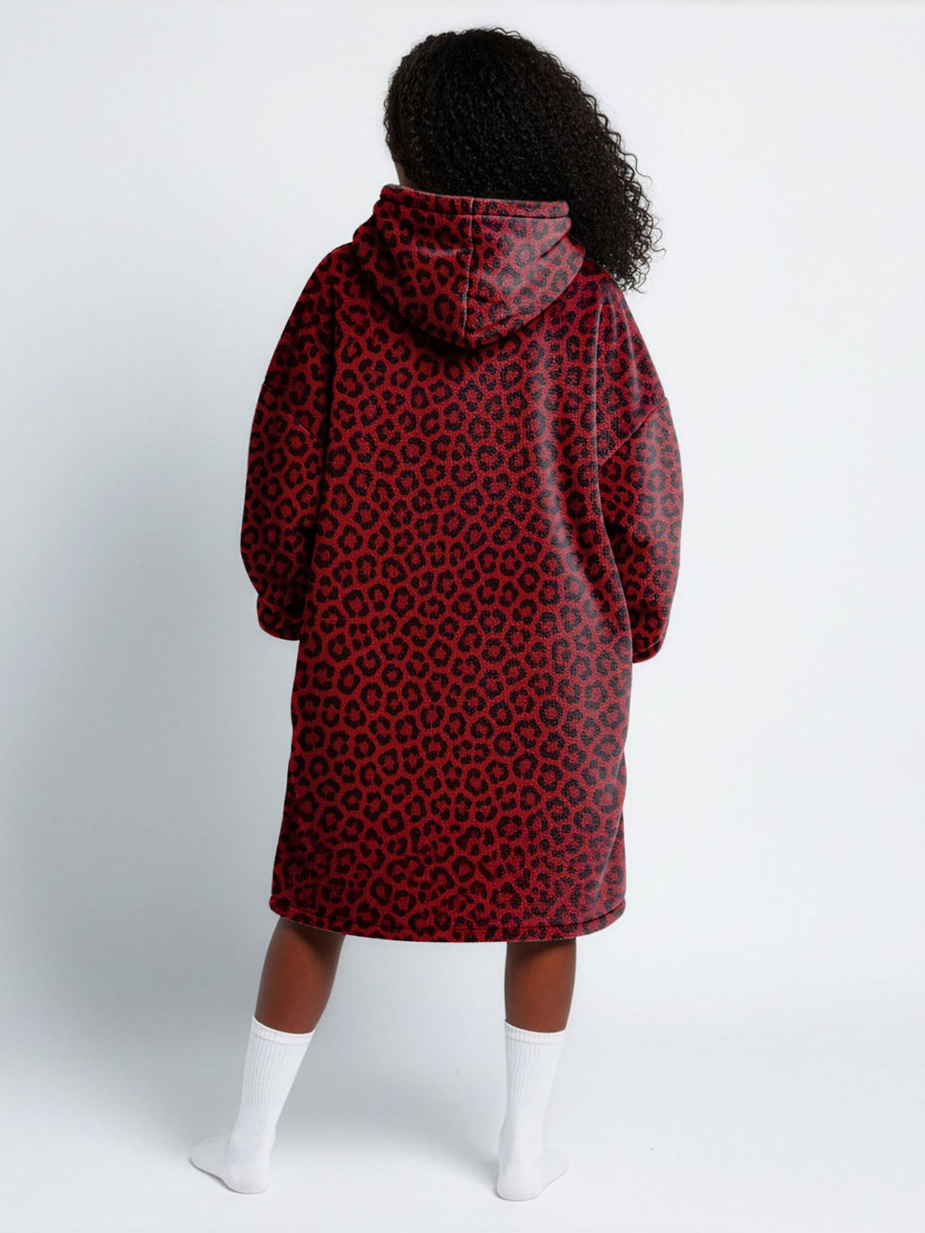 'Imani' Rouge Blanket Hoodie