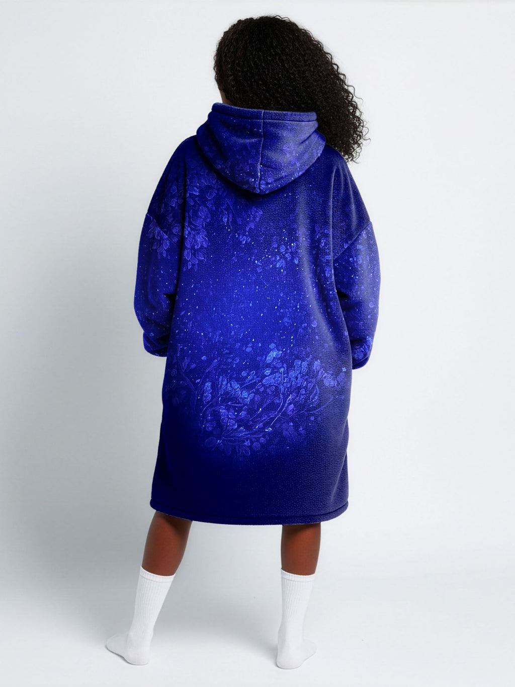 Black Woman Loved Blanket Hoodie