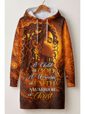 'Amara' Hoodie Dress