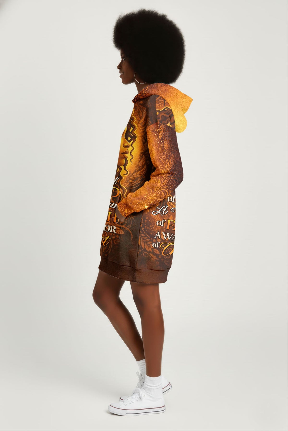 'Amara' Hoodie Dress