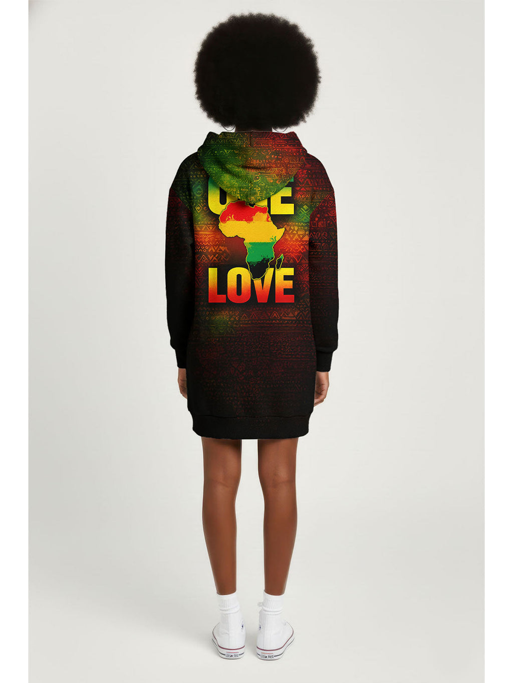 One Love Hoodie Dress