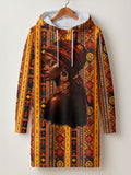 Melanin Radiance Hoodie Dress