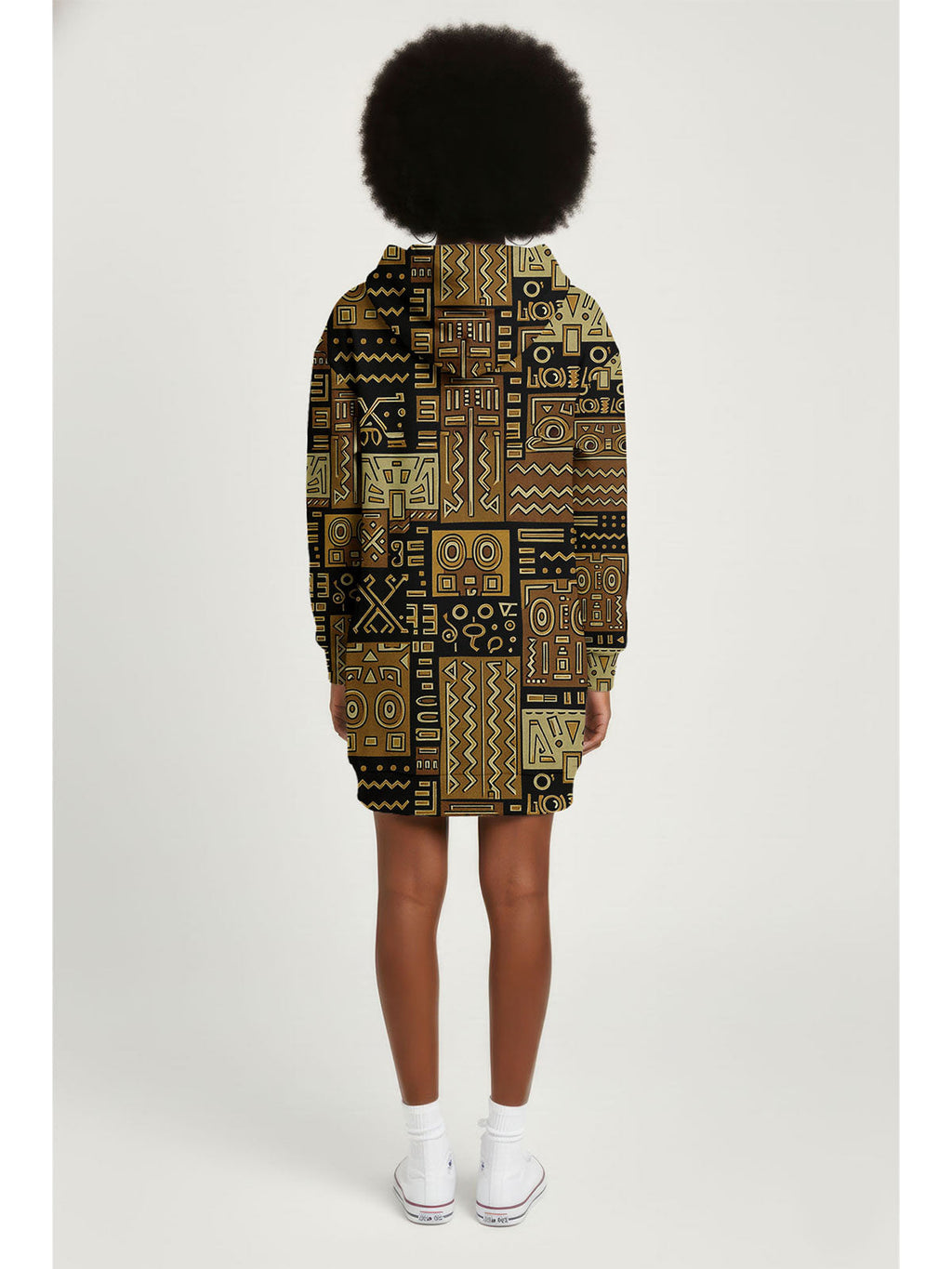 'Sankofa' Hoodie Dress