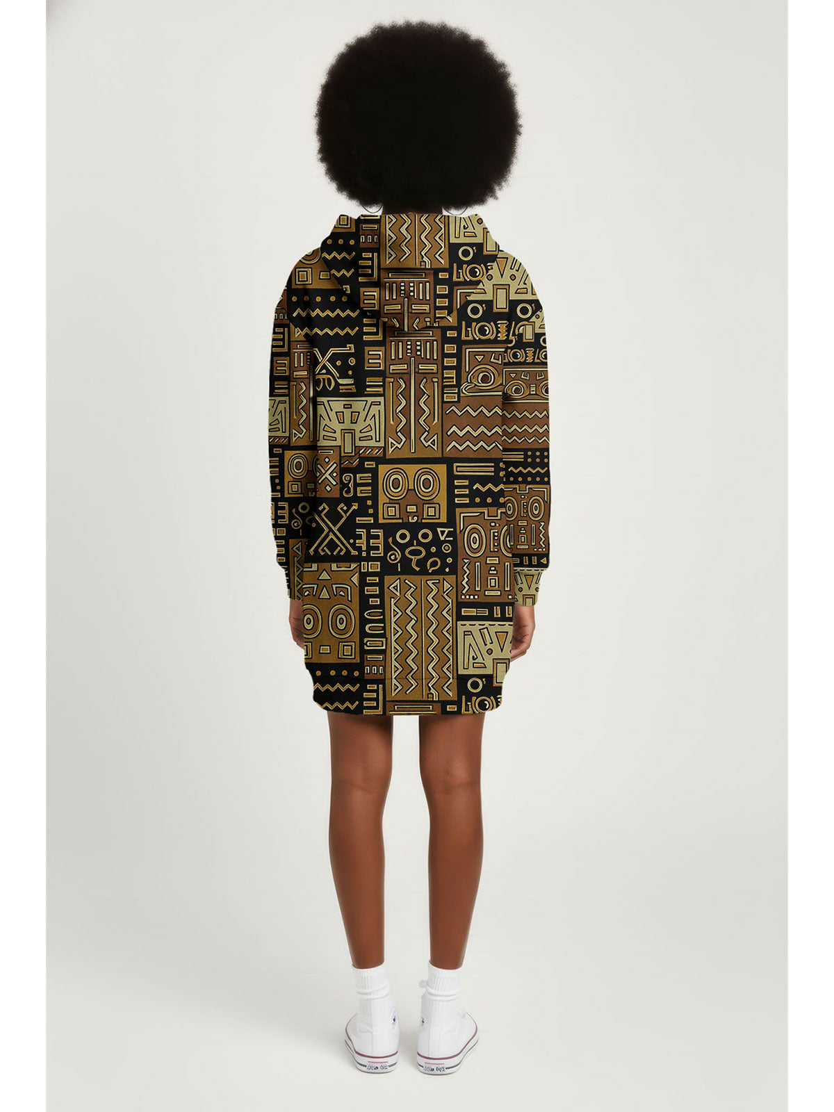 'Sankofa' Hoodie Dress