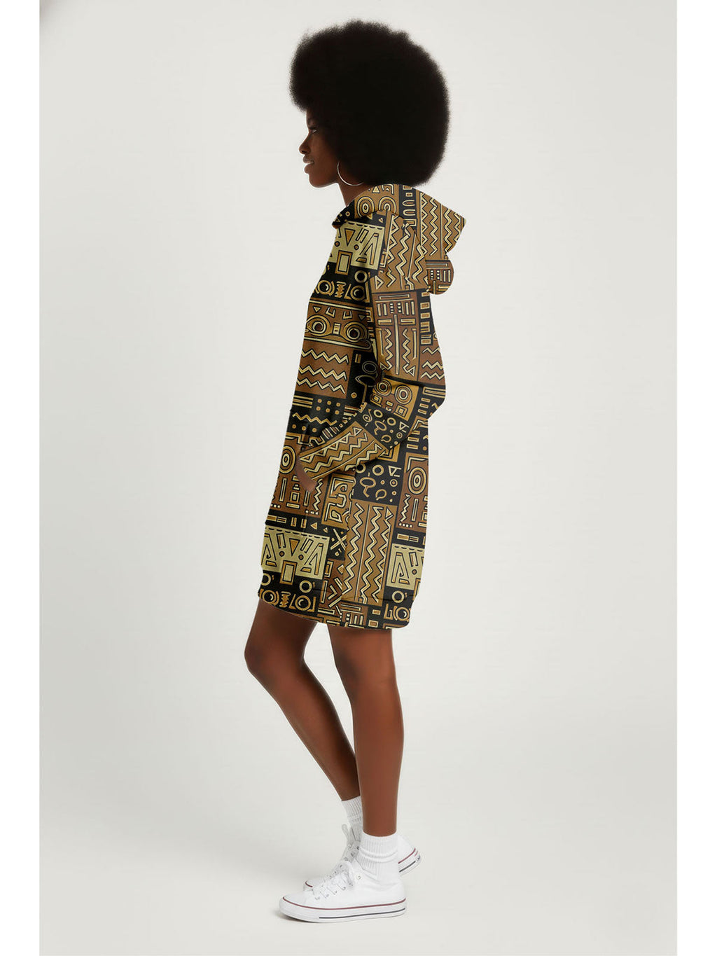 'Sankofa' Hoodie Dress