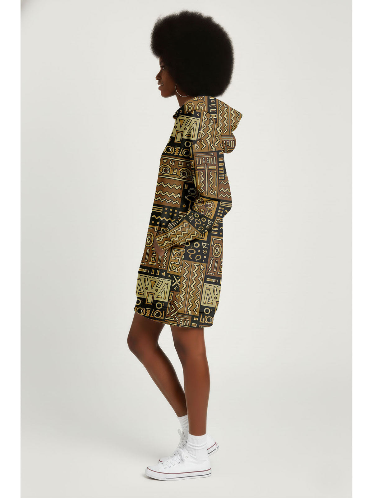 'Sankofa' Hoodie Dress