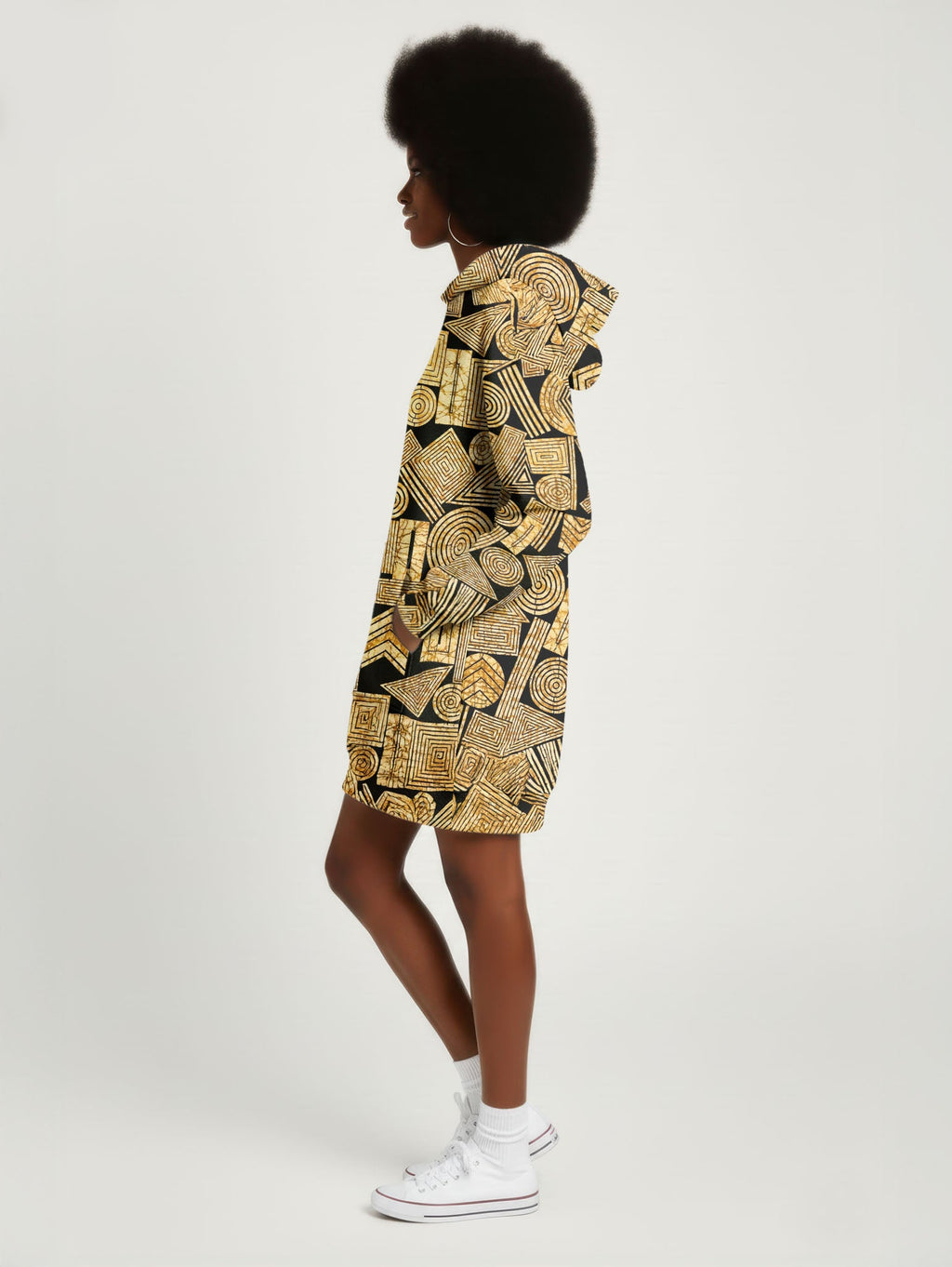 'Mansa' Hoodie Dress