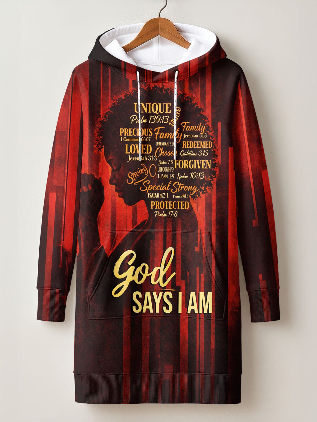 'Asante' Hoodie Dress