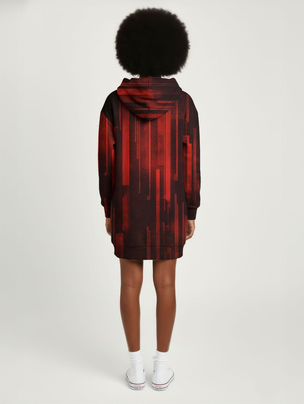 'Asante' Hoodie Dress