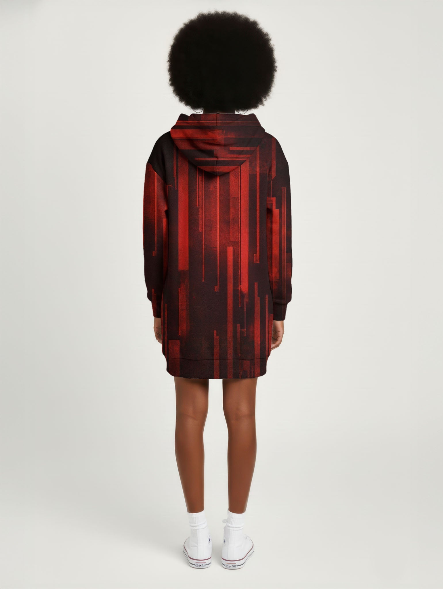 'Asante' Hoodie Dress