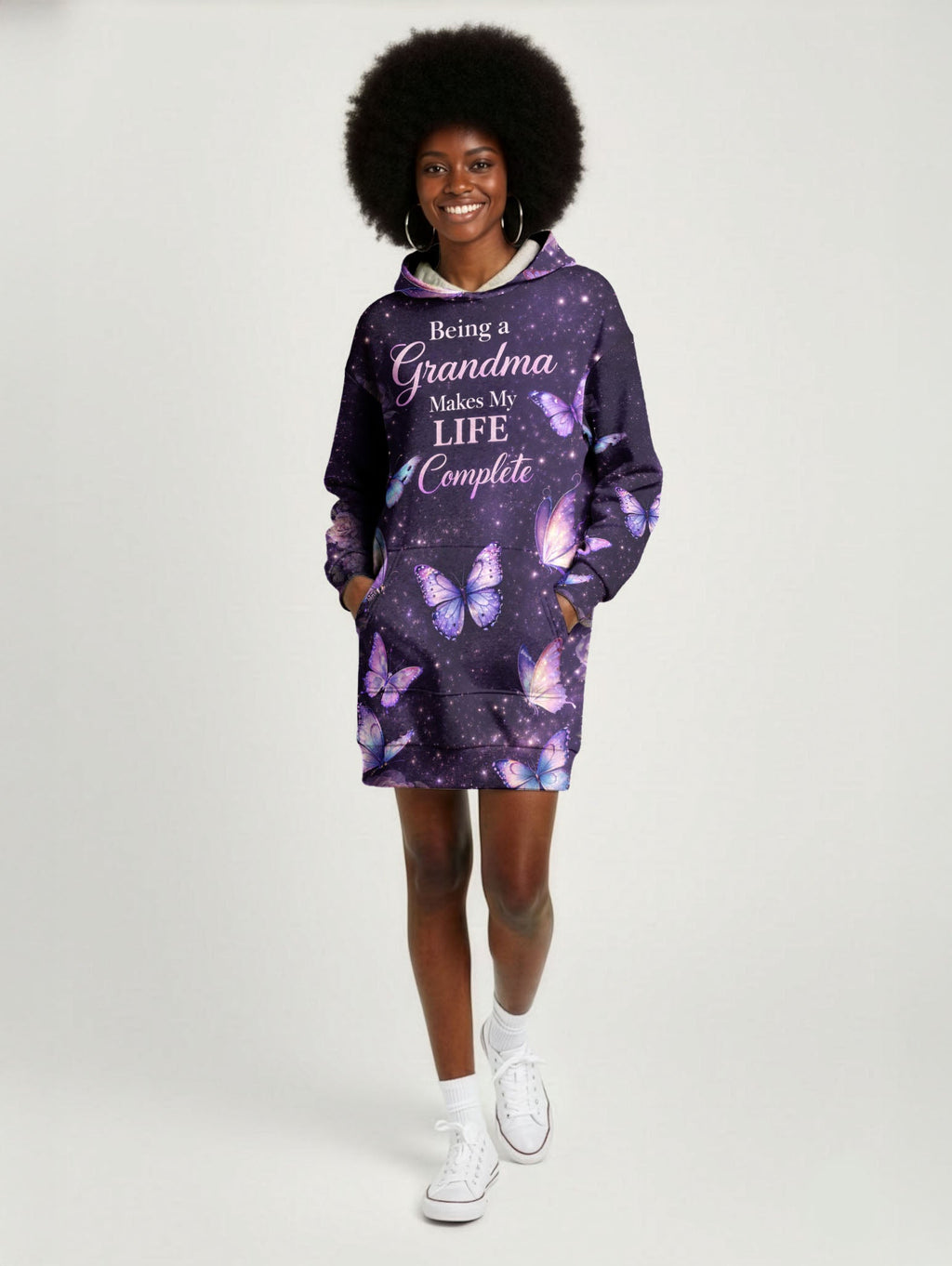 'Nyamekye' Hoodie Dress