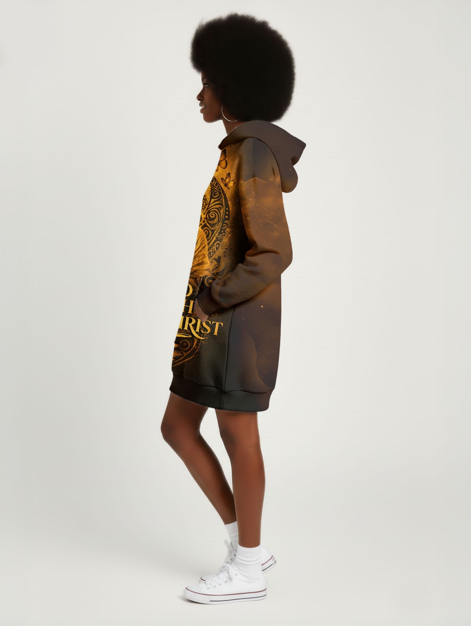 'Zuri' Hoodie Dress