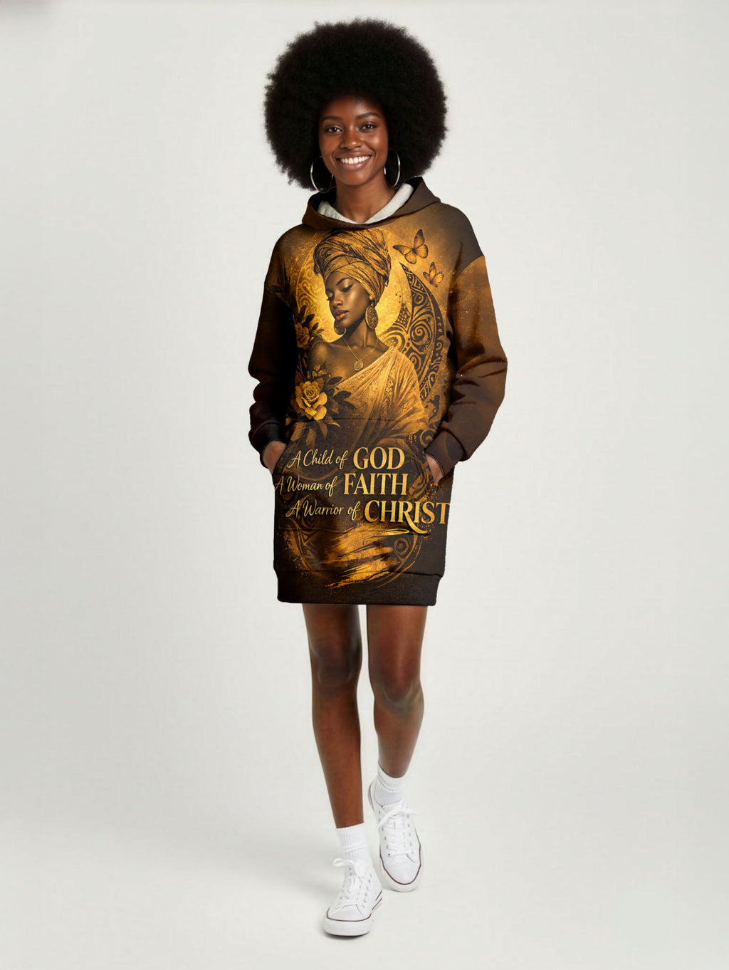 'Zuri' Hoodie Dress