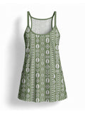 Oshun Verde Built-in Mini Dress