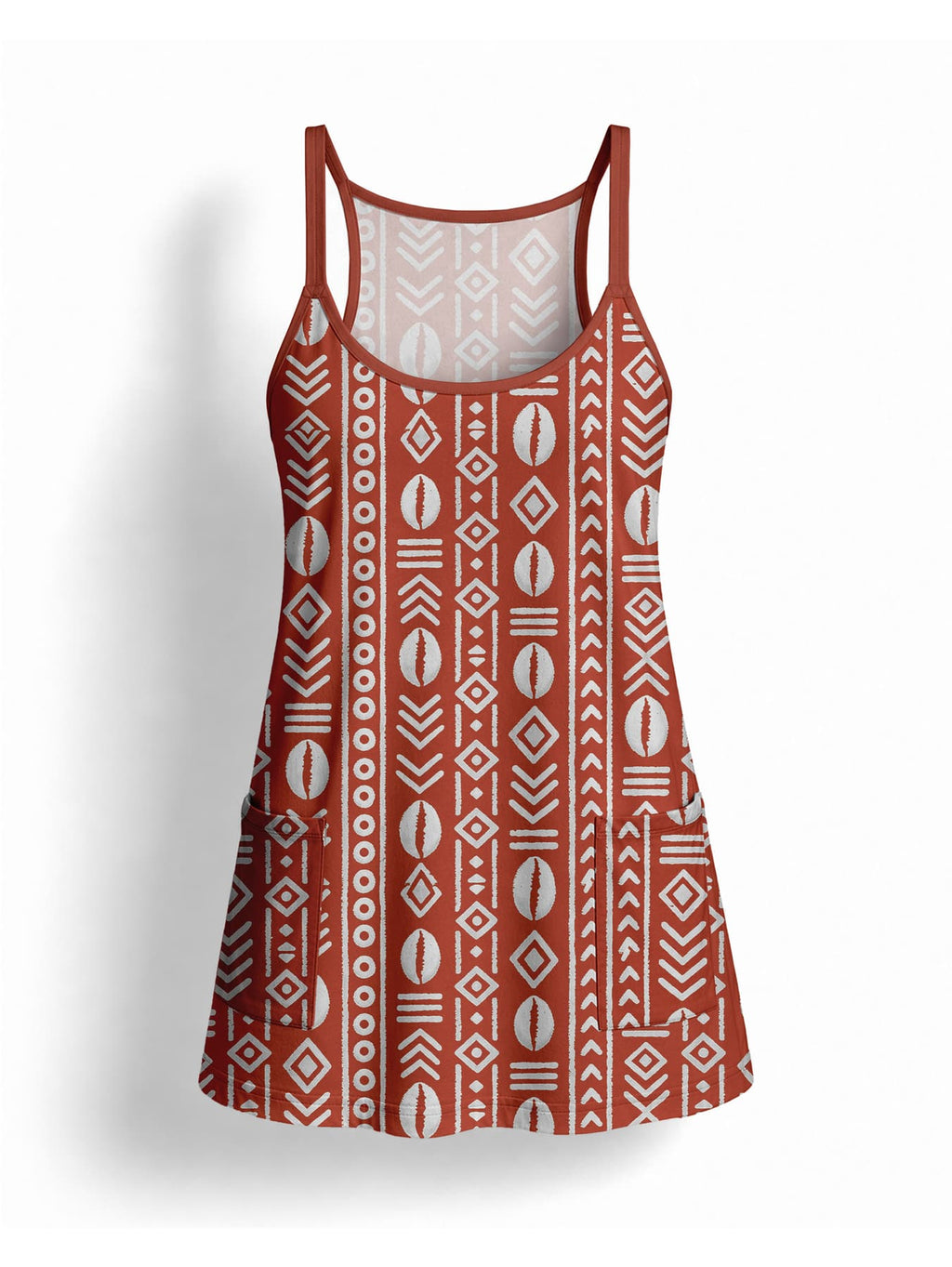 'Oshun Kijani' Built-in Mini Dress