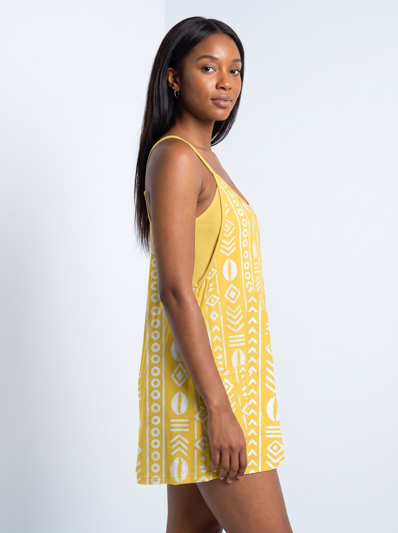 'Oshun Dhahabu' Built-in Mini Dress