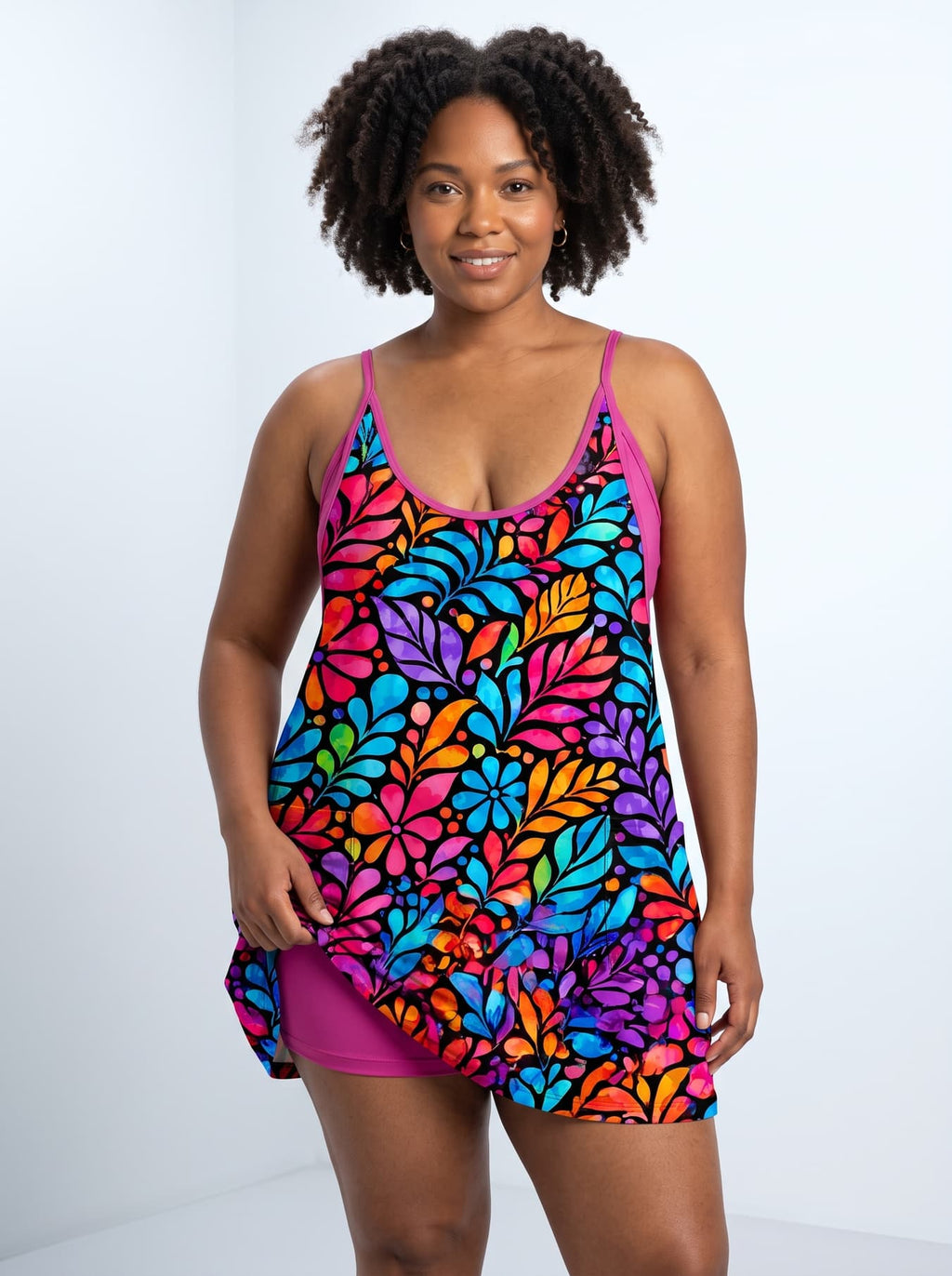 'Rangi' Built-in Mini Dress