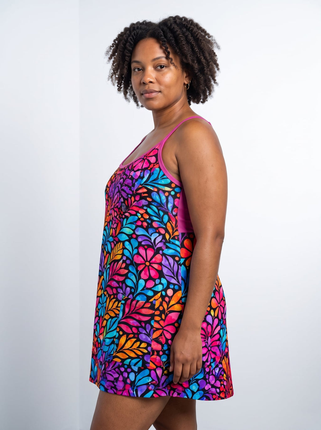 'Rangi' Built-in Mini Dress