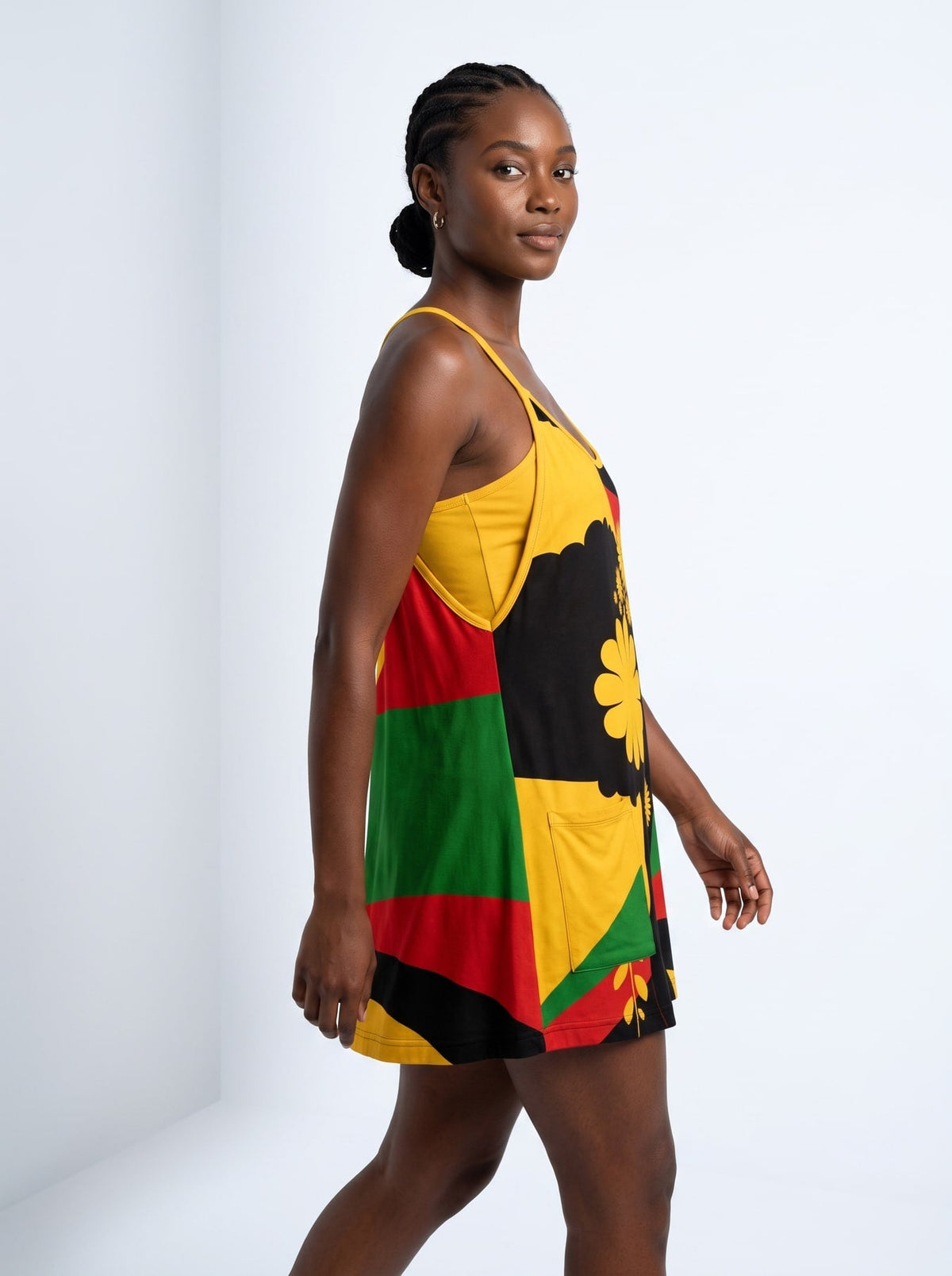 'Furaha' Built-in Mini Dress