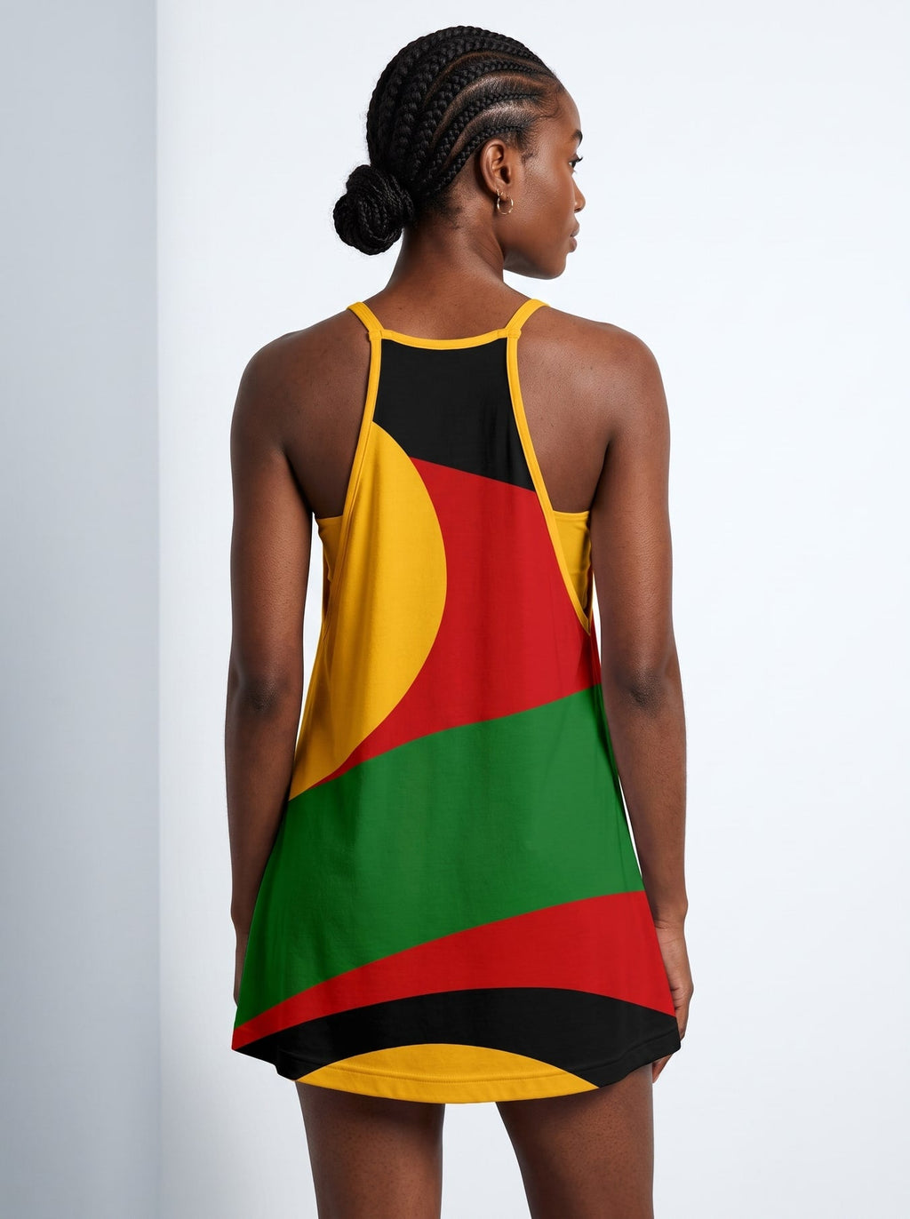 'Furaha' Built-in Mini Dress