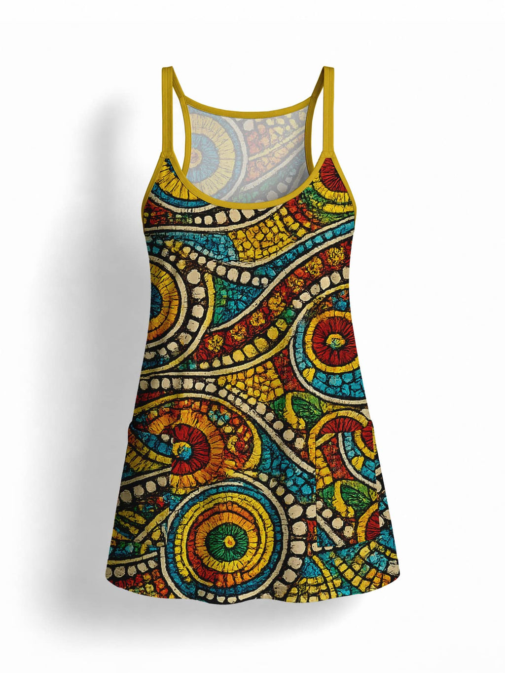'Taji' Built-in Mini Dress