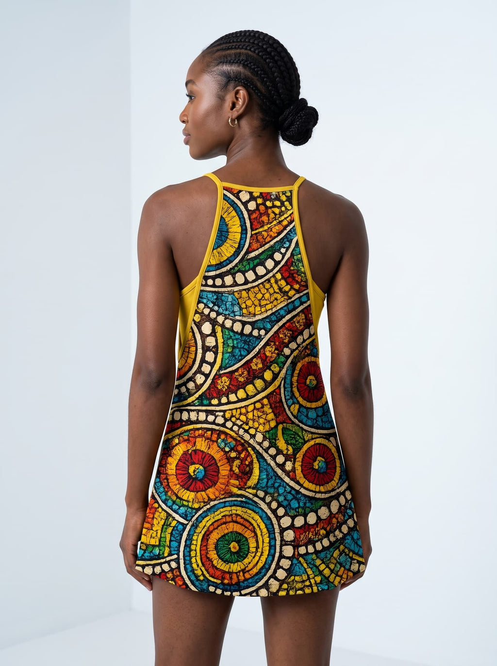 'Taji' Built-in Mini Dress