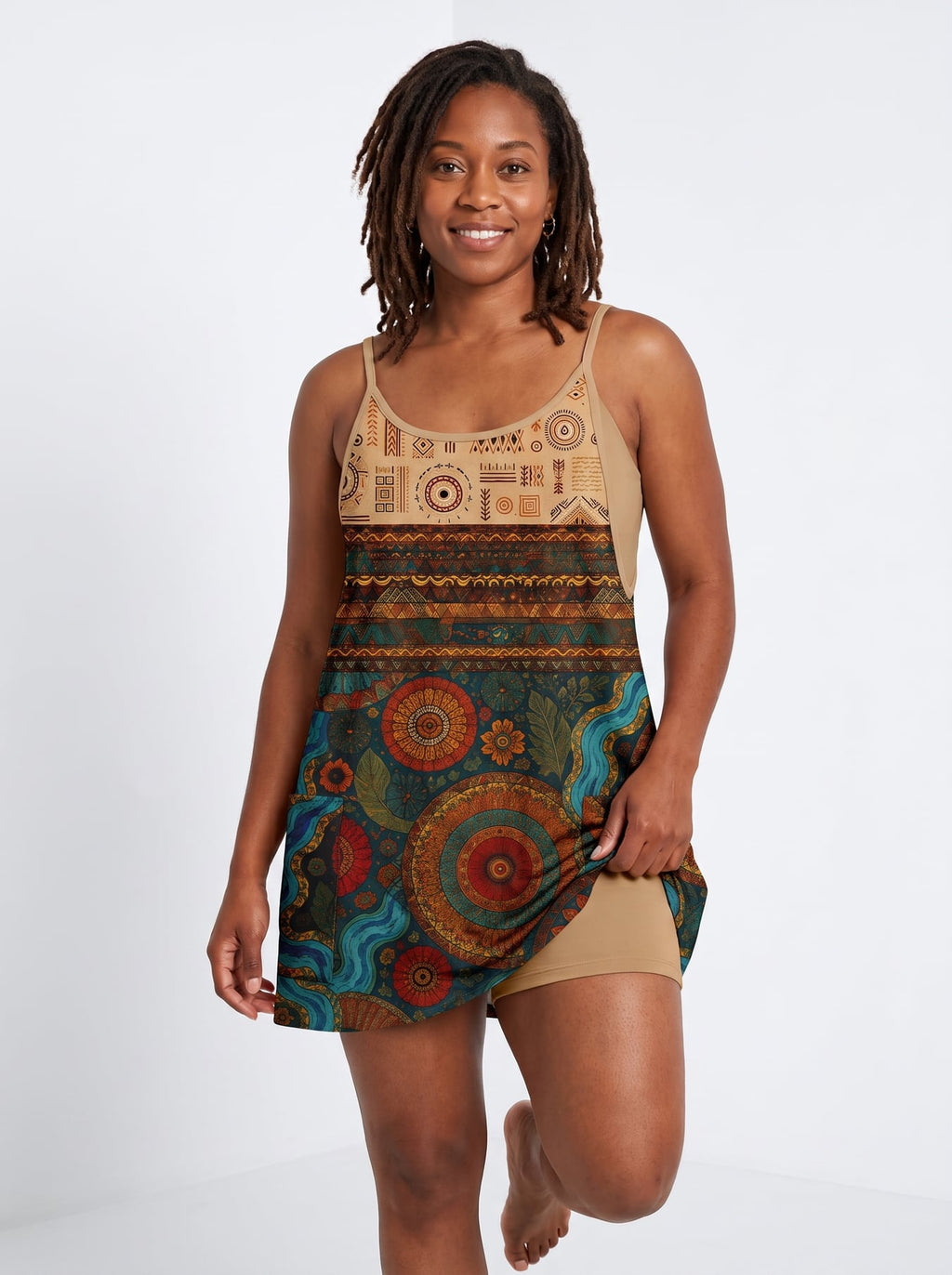'Mto' Built-in Mini Dress