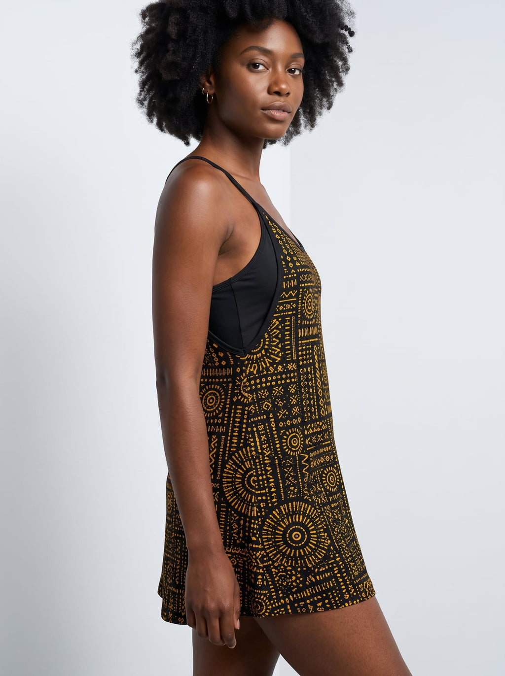 'Lamu' Built-in Mini Dress