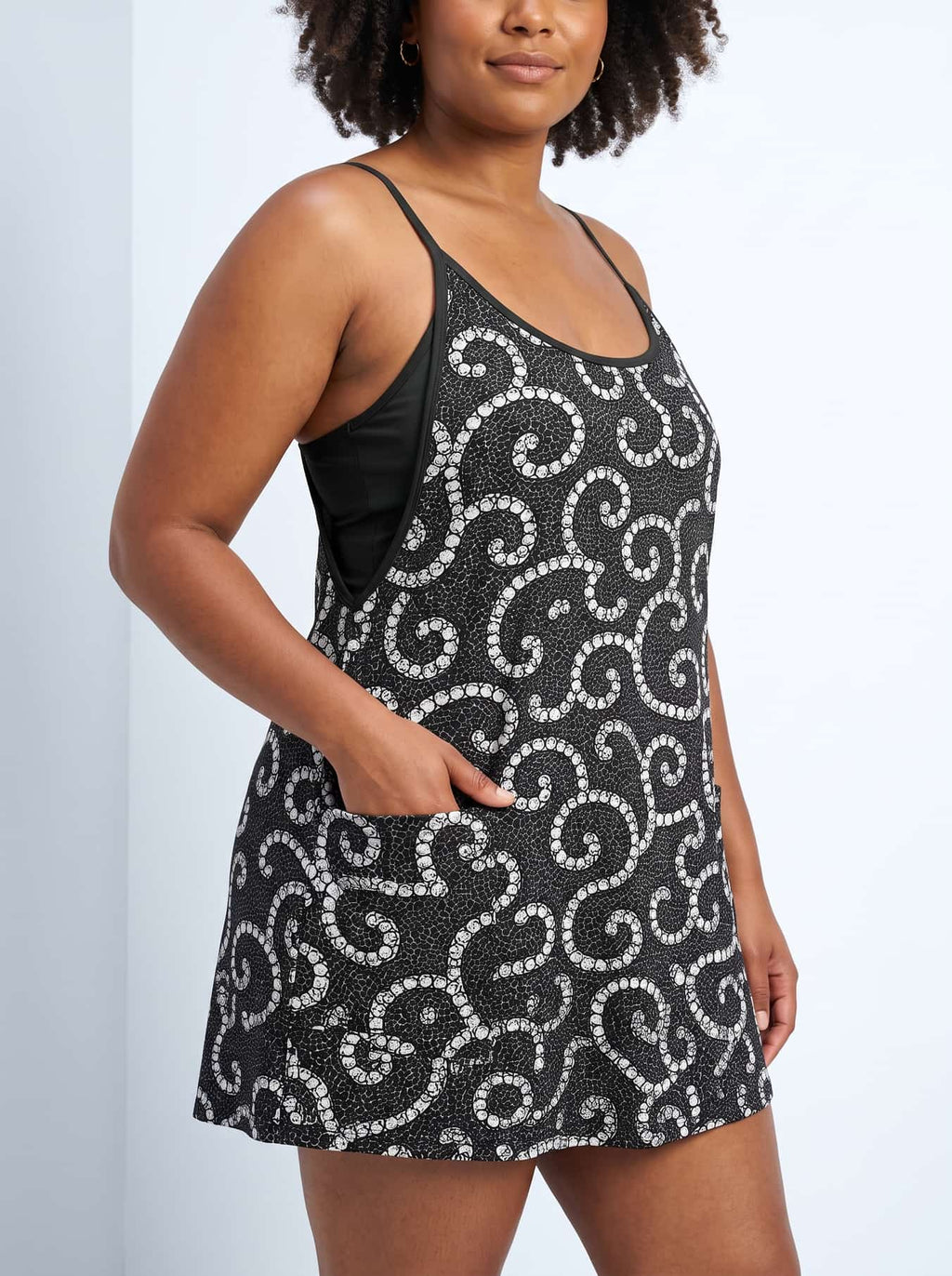 'Duara' Built-in Mini Dress