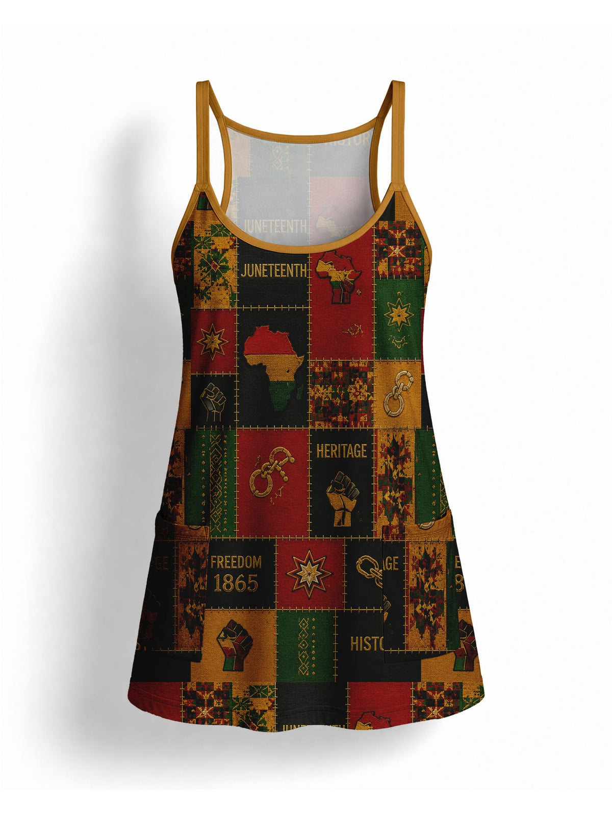 'Kumbuka' Built-in Mini Dress