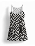 'Zamu' Built-in Mini Dress