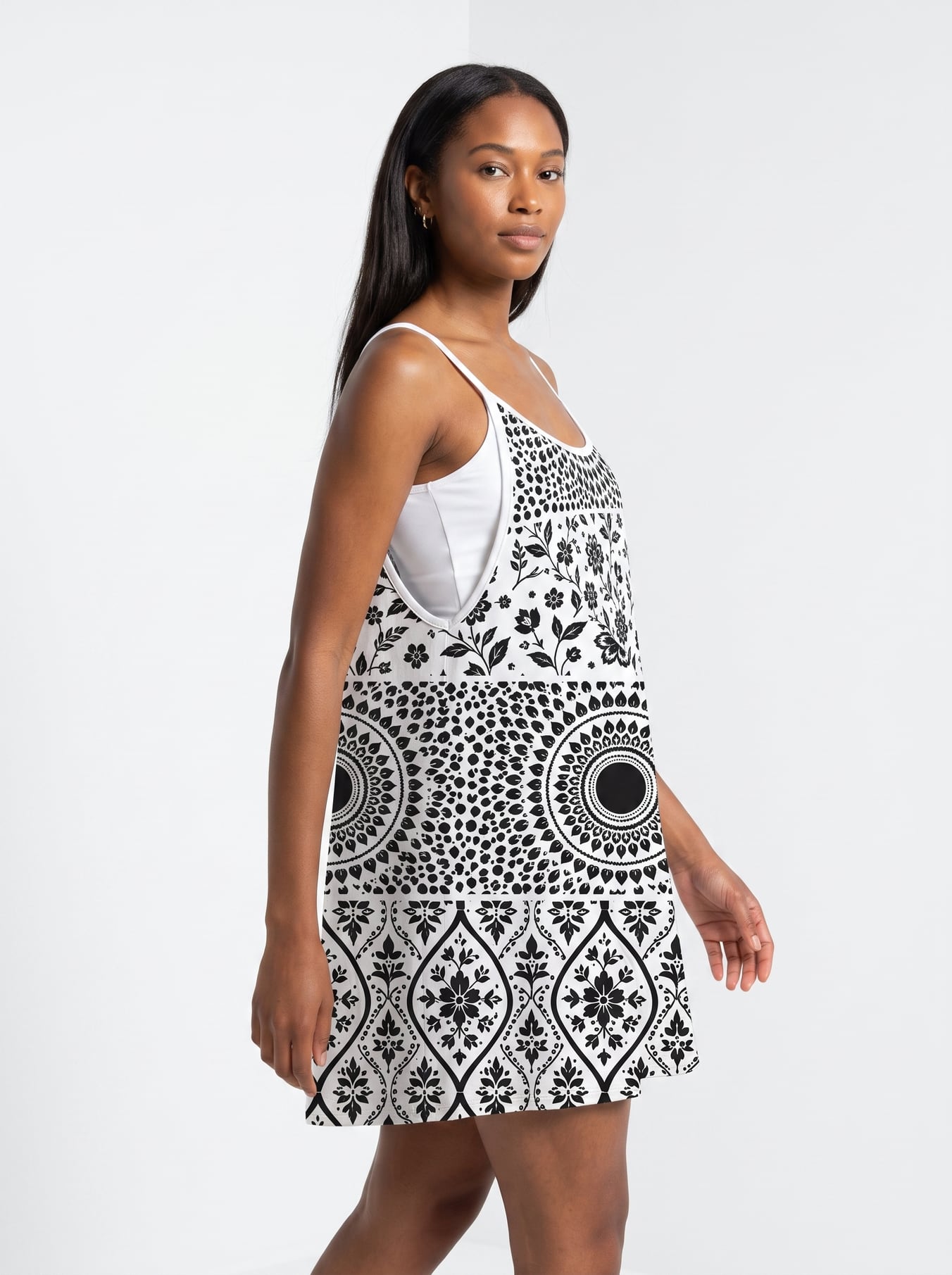 'Mwanga' Built-in Mini Dress
