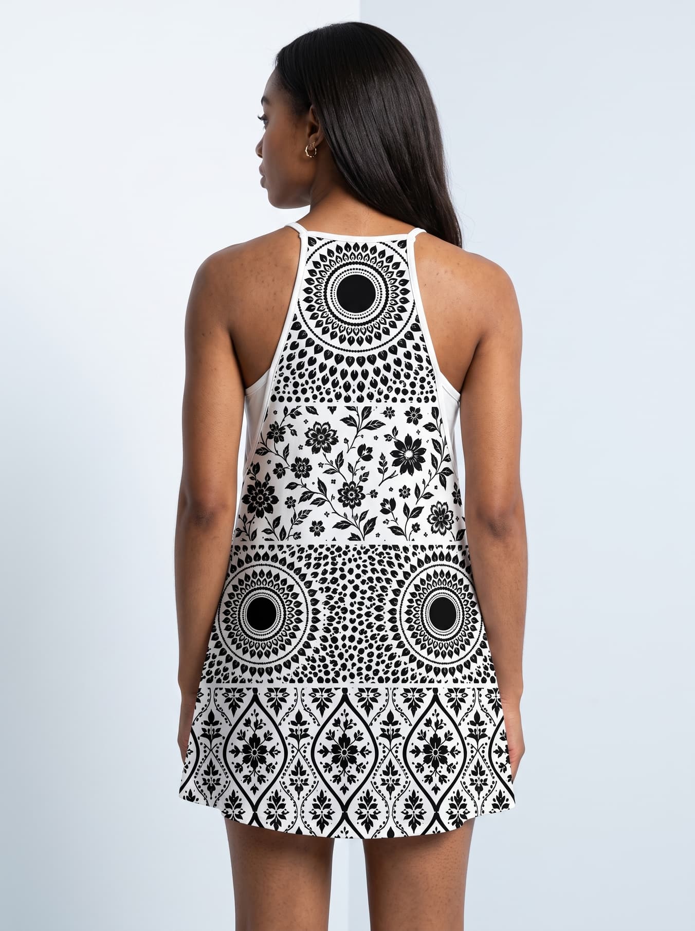 'Mwanga' Built-in Mini Dress