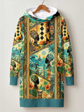 'Safari' Hoodie Dress