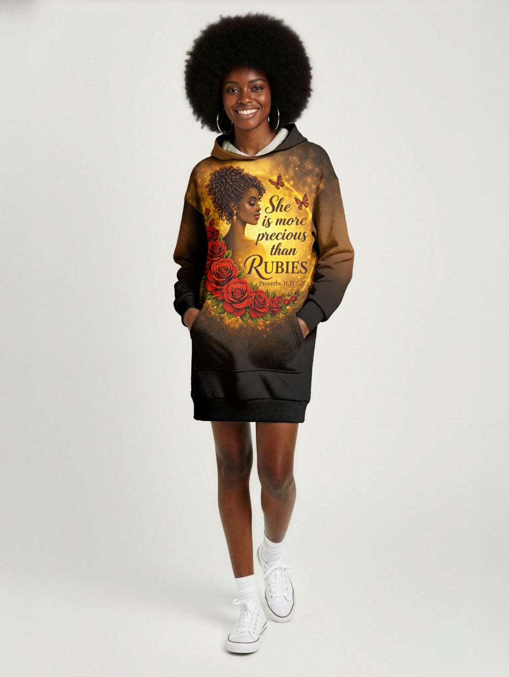 'Thamani' Hoodie Dress