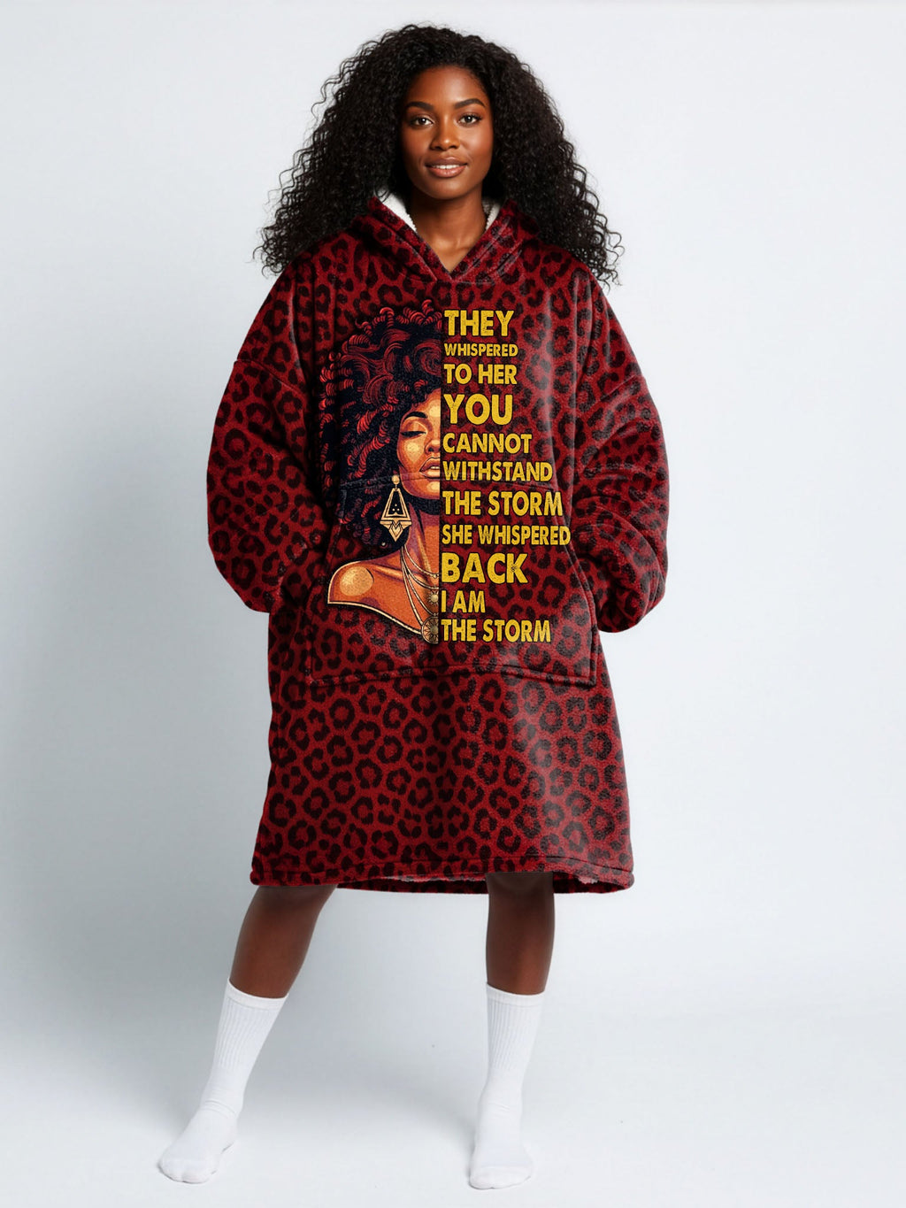 'Unstoppable' Blanket Hoodie