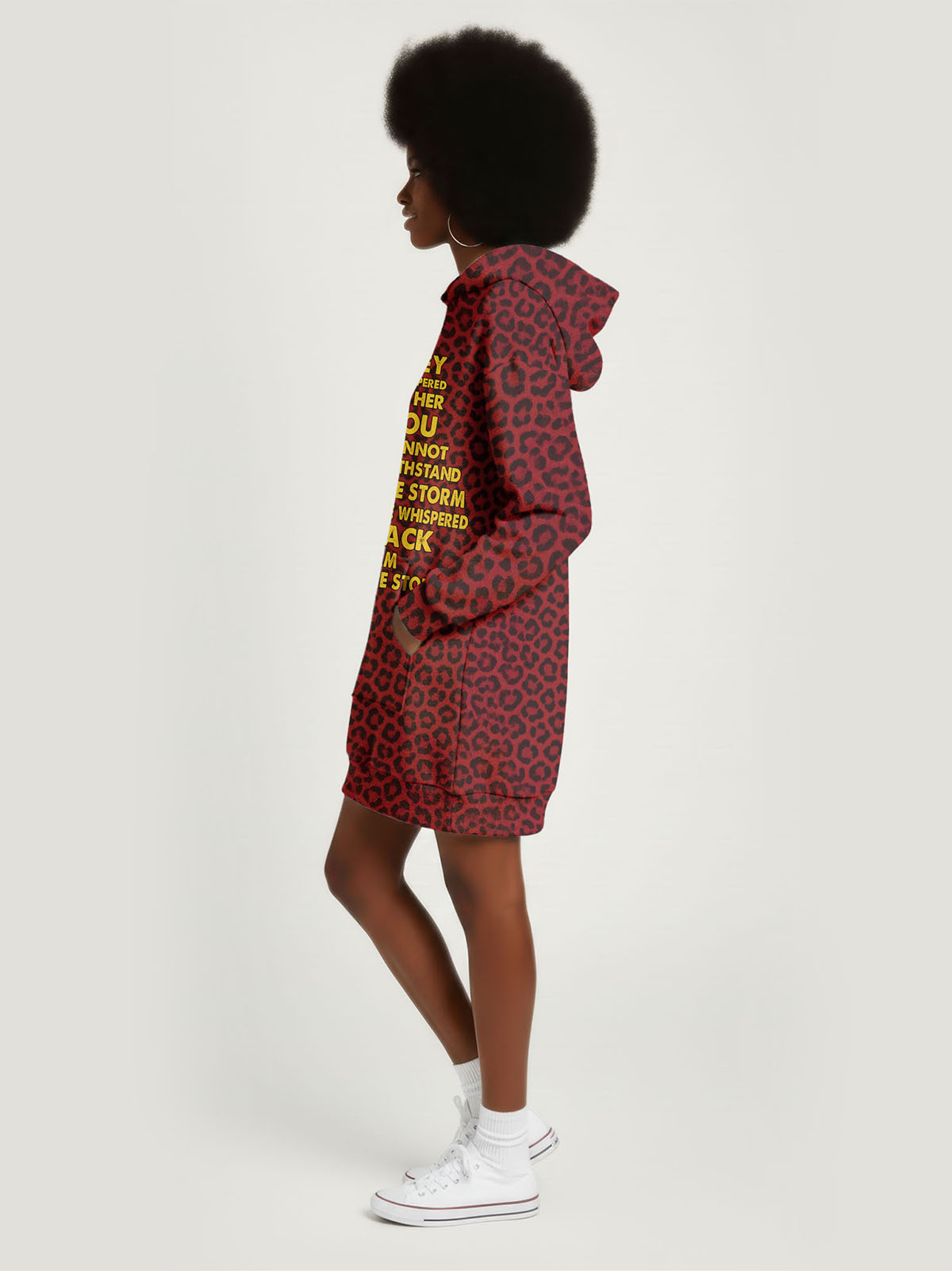 'Unstoppable' Hoodie Dress