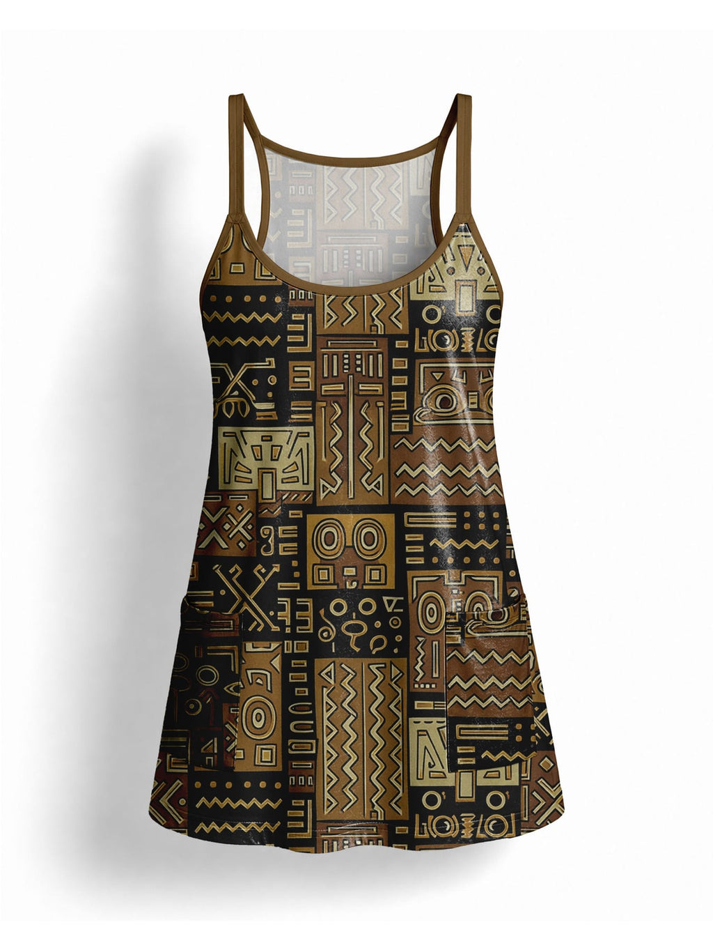 'Sankofa' Built-in Mini Dress
