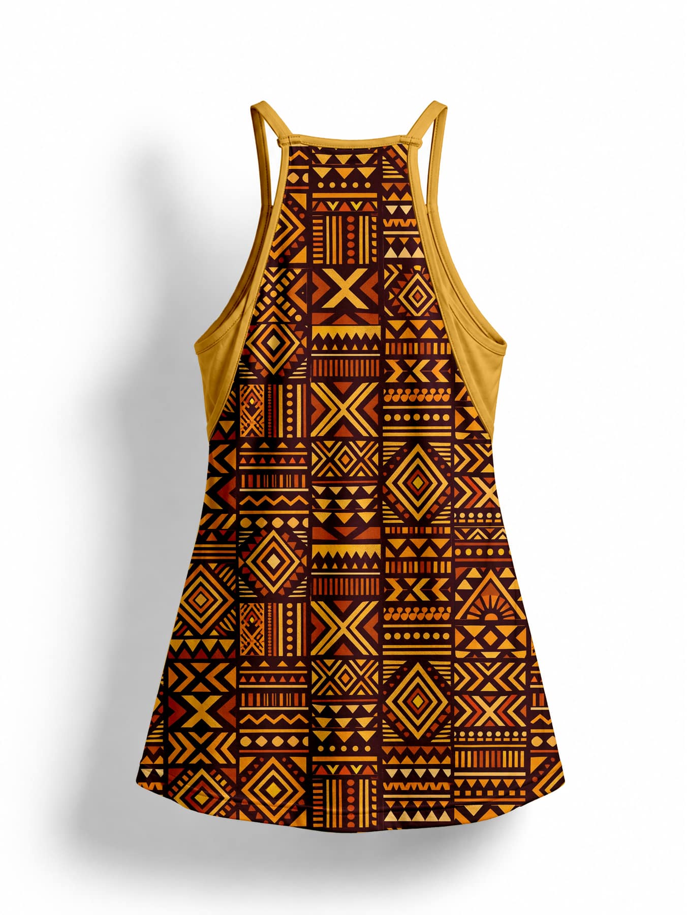 Mudcloth Built-in Mini Dress