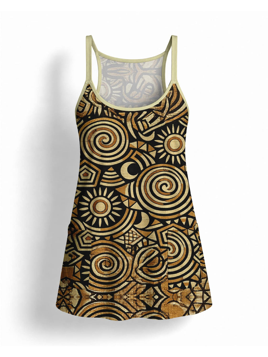 Sahara Built-in Mini Dress