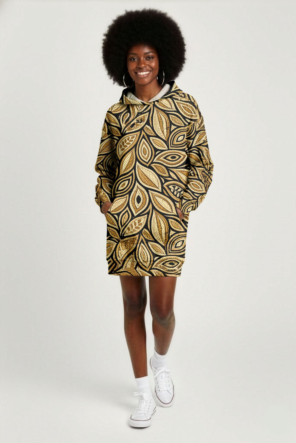 Ashanti Hoodie Dress