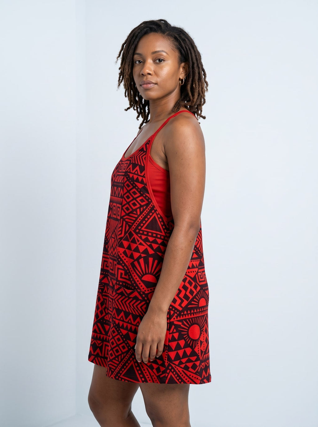 'Shaka' Built-in Mini Dress